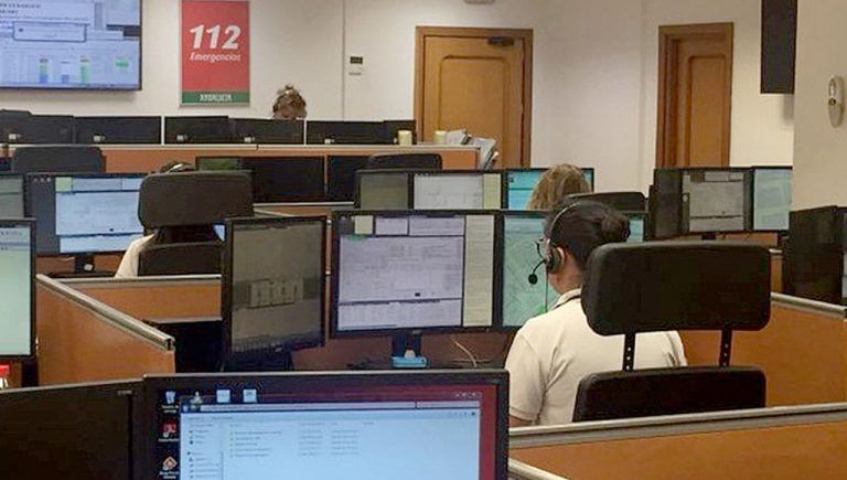 Incendio de una freiduría en Málaga