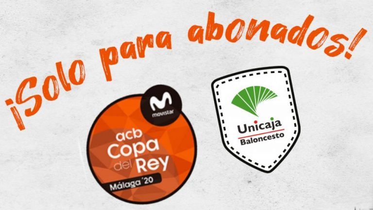 El Unicaja abre la reserva de su cupo de abonos para la Copa del Rey