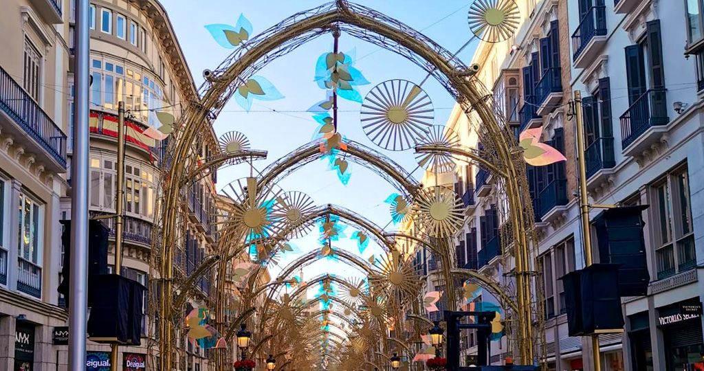 Alumbrado navideño de La calle Larios (Ayuntamiento de Málaga)
