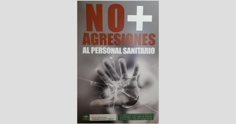Un malagueño ganador del concurso de carteles contra las agresiones a profesionales sanitarios