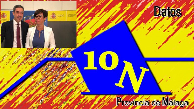 Datos en la provincia de Málaga ’10N’