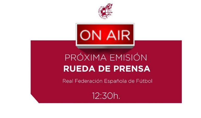 ¡DIRECTO! Rueda de prensa del presidente de la RFEF