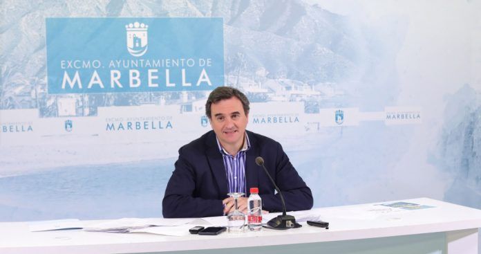 El portavoz municipal, Félix Romero (Comunicación Ayuntamiento de Marbella)