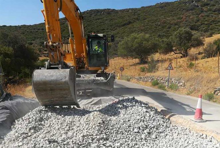 La Diputación concluye las obras de reparación de daños por temporales en cuatro carreteras