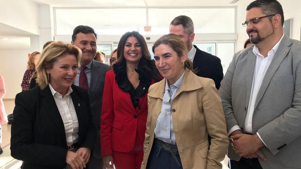 La consejera de Empleo, Formación y Trabajo Autónomo, Rocío Blanco, visitó el CIO Mijas (Junta de Andalucía)