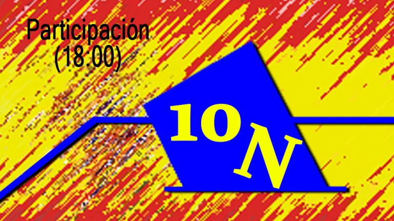 10N: Participación a las 18’00 (se mantiene la leve caída)