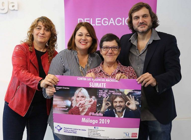La Plataforma Violencia Cero presenta una campaña de sensibilización contra la violencia machista con actores malagueños como protagonistas