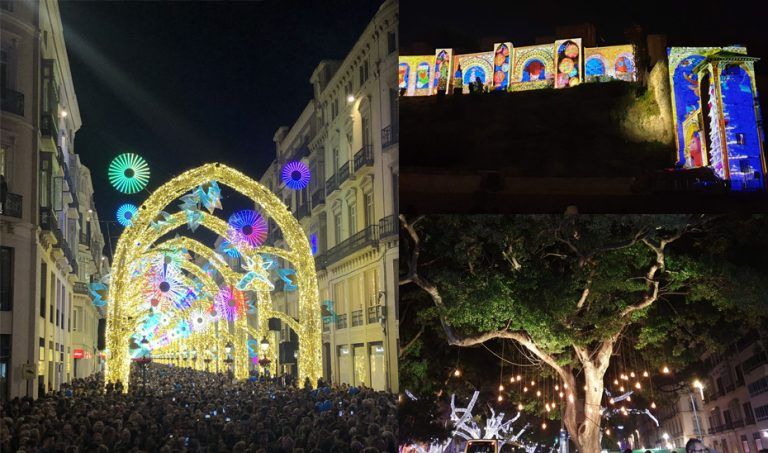 Horarios de los ‘espectáculos navideños’ de Málaga
