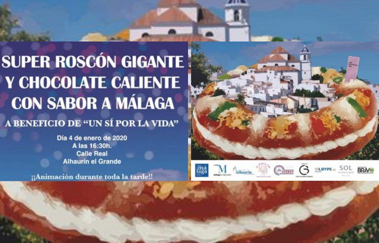 ‘Sabor a Málaga’ elaborará un roscón de reyes de 165 metros, en Alhaurín el Grande
