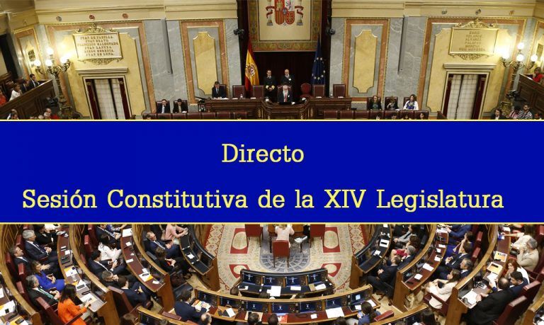 ¡Directo! Sesión Constitutiva de la XIV Legislatura