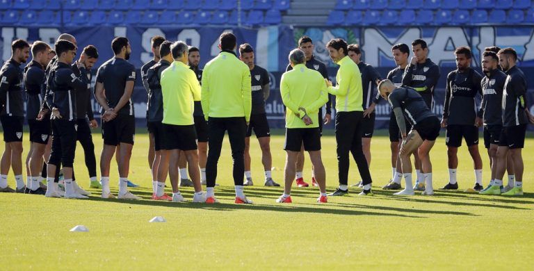 (Vídeo) Preparación en La Rosaleda antes del Málaga-Tenerife