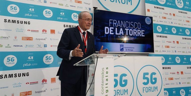 Málaga «pionera» gracias a la tecnología 5G