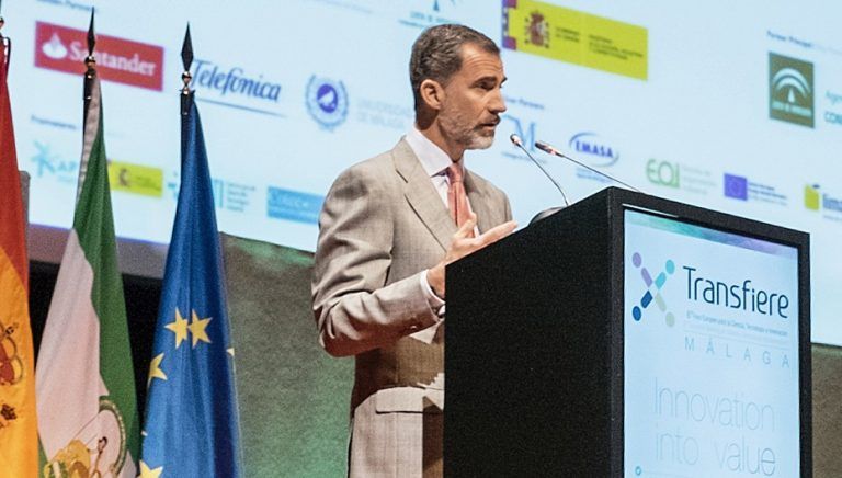 Felipe VI ‘presidente’ del Comité Organizador de la 9ª edición de Foro Transfiere Felipe VI ‘presidente’ del Comité Organizador de la 9ª edición de Foro Transfiere