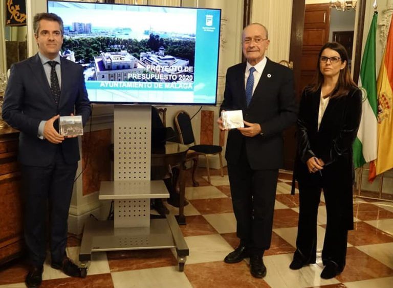 La propuesta de presupuestos del Ayuntamiento de Málaga para 2020 alcanza un importe de 843.922.401,64 €