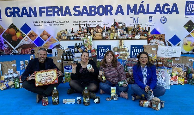 ‘Sabor a Málaga’ entrega 1.400 kilos de productos de primera necesidad a mujeres víctimas de violencia de género