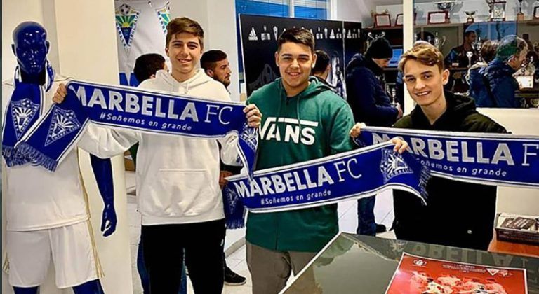 Máxima ilusión de los aficionados del Marbella FC ante el partido de Copa del Rey