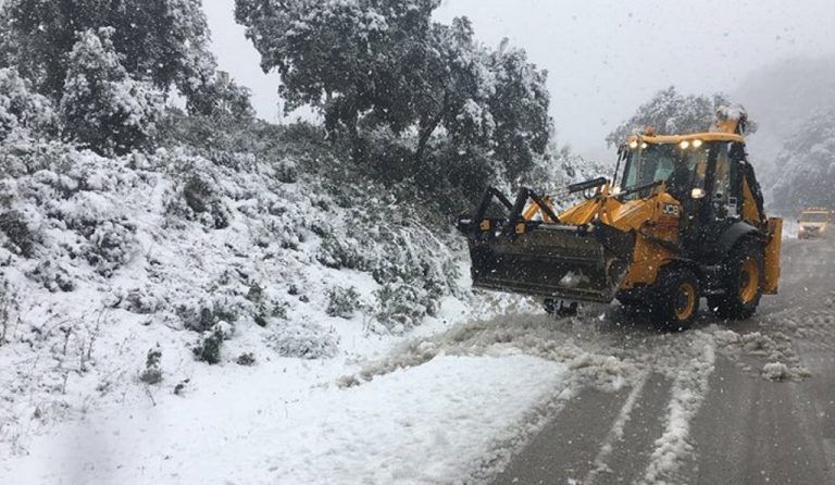 El Consorcio de Bomberos recomienda llevar cadenas ante posibles nevadas