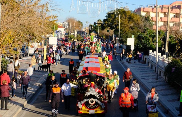 Rincón de la Victoria tendrá un tramo silencioso de la Cabalgata de Reyes