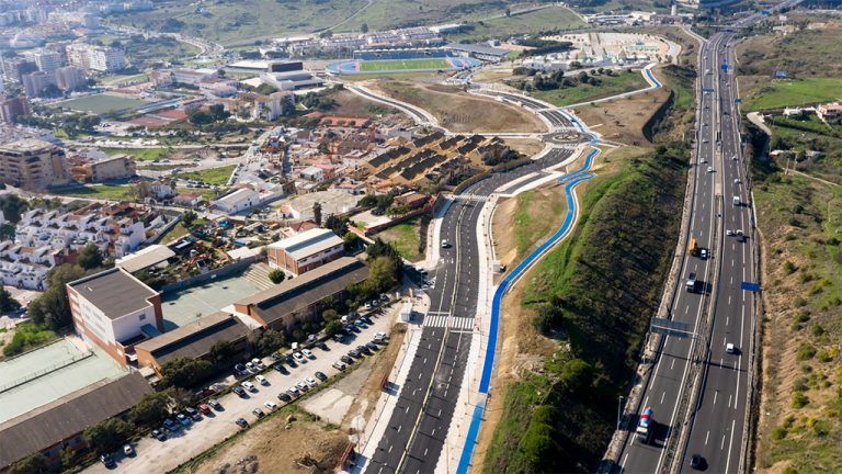 La obra de la ronda norte de circunvalación de Estepona concluida