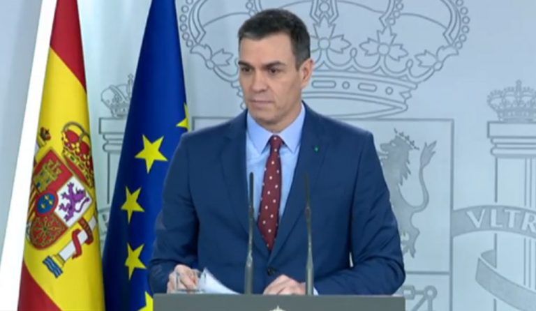 (Vídeo) Declaración institucional del Pedro Sánchez para dar a conocer la composición del nuevo Gobierno de España