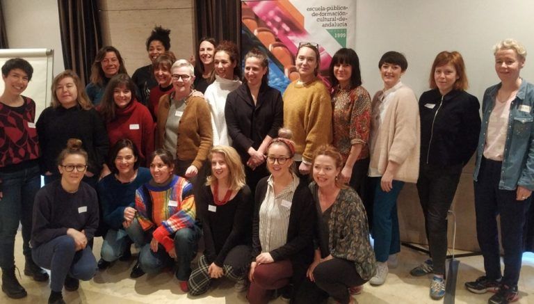 El proyecto Centre Stage reúne en Málaga a 24 mujeres de Andalucía, Suecia e Irlanda para impulsar sus carreras artísticas