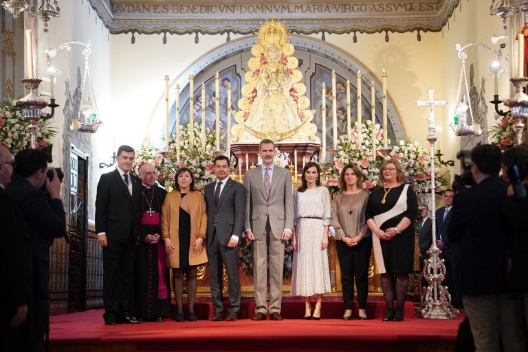 Moreno acompaña a los Reyes en los actos con motivo del 50 aniversario de Doñana