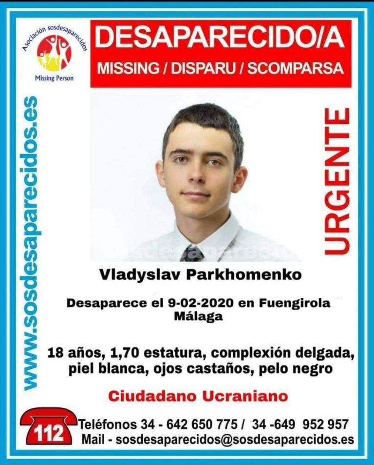 Buscan a un joven ucraniano desaparecido en Fuengirola
