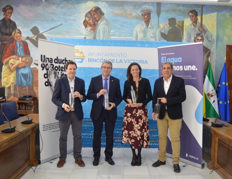 El Ayuntamiento de Rincón de la Victoria e Hidralia presentan la campaña de concienciación `El valor del agua´