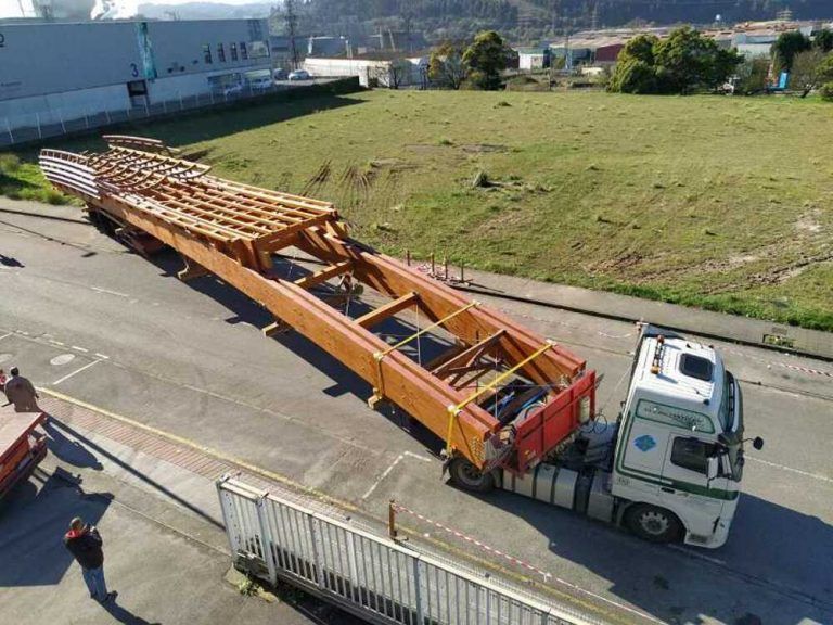 La instalación del último tramo del puente sobre el río Guadalhorce comenzará el martes