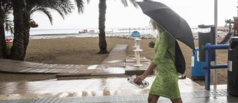 Un nuevo temporal de lluvia llegará el domingo con bajada de temperaturas