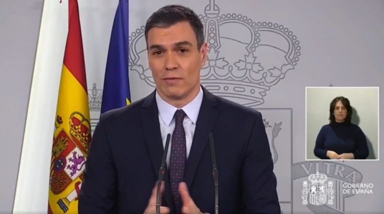 El Gobierno movilizará 200.000 millones de euros para combatir el «impacto económico y social» del coronavirus