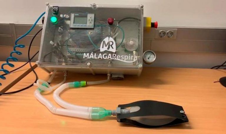 Este es el respirador «Made in Málaga»