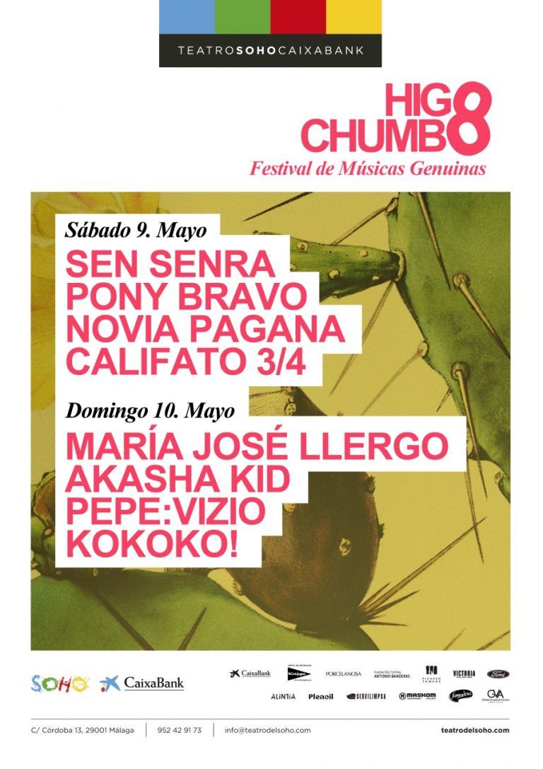 HIGOCHUMBO 2020. Festival de Músicas Genuinas en el Teatro del Soho CaixaBank