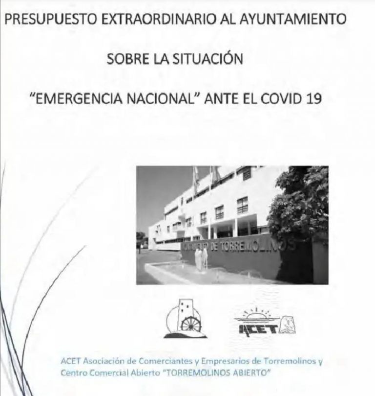 PROPUESTAS DE LA ACET Y DEL CCA – TOREMOLINOS ABIERTO