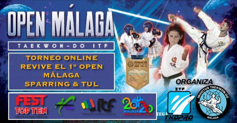 Llega el Open online de Málaga de Taekwondo ITF
