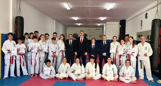 El club Invictus, único en la ciudad de Málaga autorizado por la Federación Española de taekwondo ITF  para la realización de exámenes oficiales