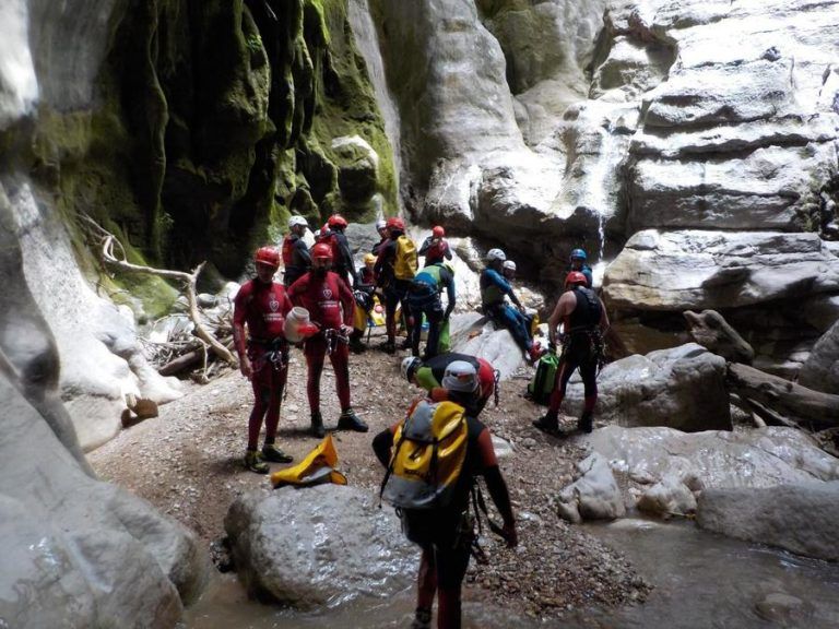 El CPB acondiciona el Cañón de las Buitreras para la nueva temporada de barranquismo, abierto a partir de hoy