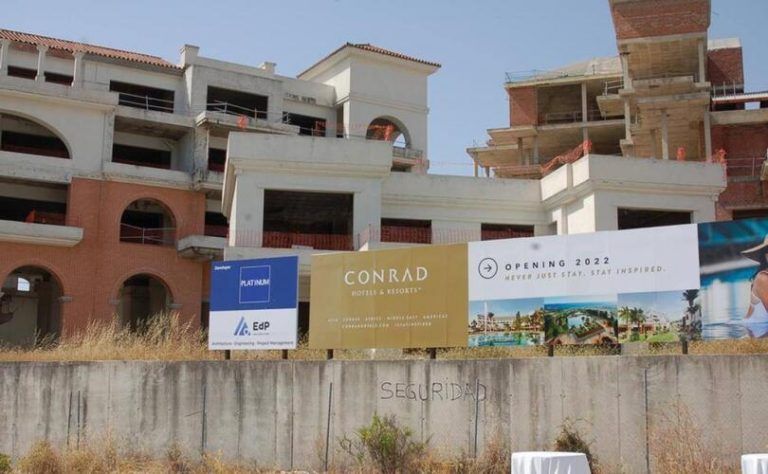 Hilton abrirá en 2022 en Casares el Hotel Conrad tras invertir 70 millones