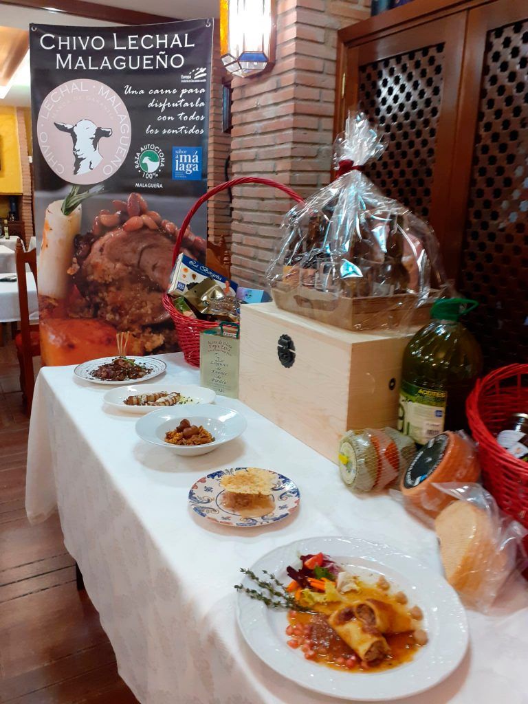 El Mesón Astorga, ganador del IV Concurso Provincial de Cocina de Chivo Lechal Malagueño