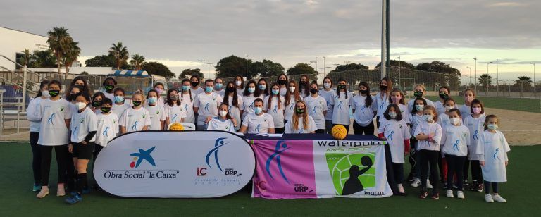 El Club Waterpolo Málaga INACUA se alía con la fundación fomento del deporte
