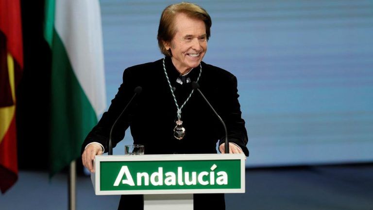 Raphael, Hijo Predilecto: «Qué orgullo tener una segunda madre que se llama Andalucía»