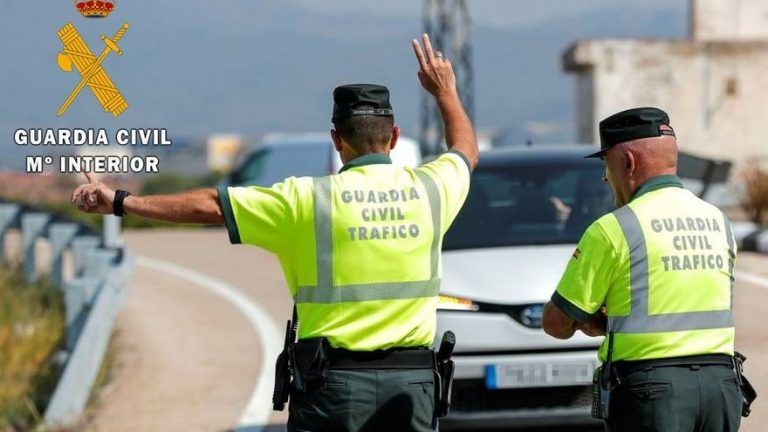 Cinco heridos en una colisión múltiple en la autovía A-7 en Torremolinos