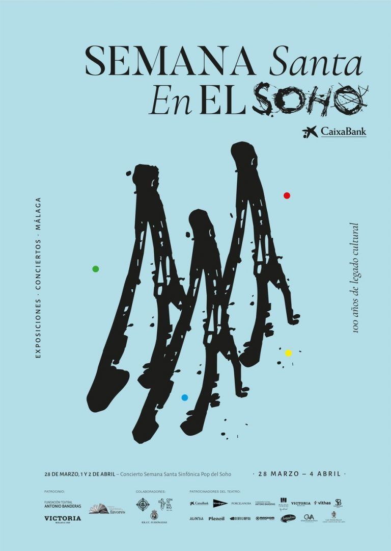 Desde el Teatro del Soho CaixaBank se celebrarán conciertos de la Sinfónica Pop del Soho y una exposición sobre la Semana Mayor