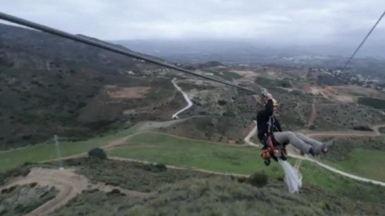 El 15 de mayo abre la tirolina más larga de Andalucía, ubicada en Alhaurín de la Torre