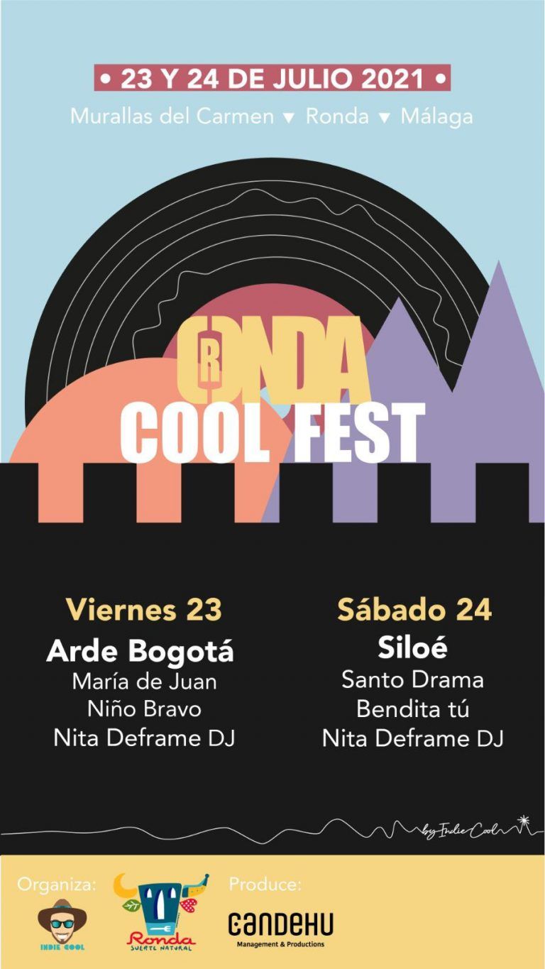 Turismo de Ronda presenta ‘Ronda Cool’, el primer festival de música indie que se celebra en Ronda y tendrá lugar el próximo mes de julio