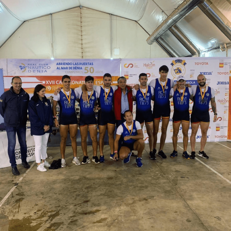 El Real Club Mediterráneo, subcampeón en Denia (Alicante), en el Campeonato de España de Banco Fijo en Llaut