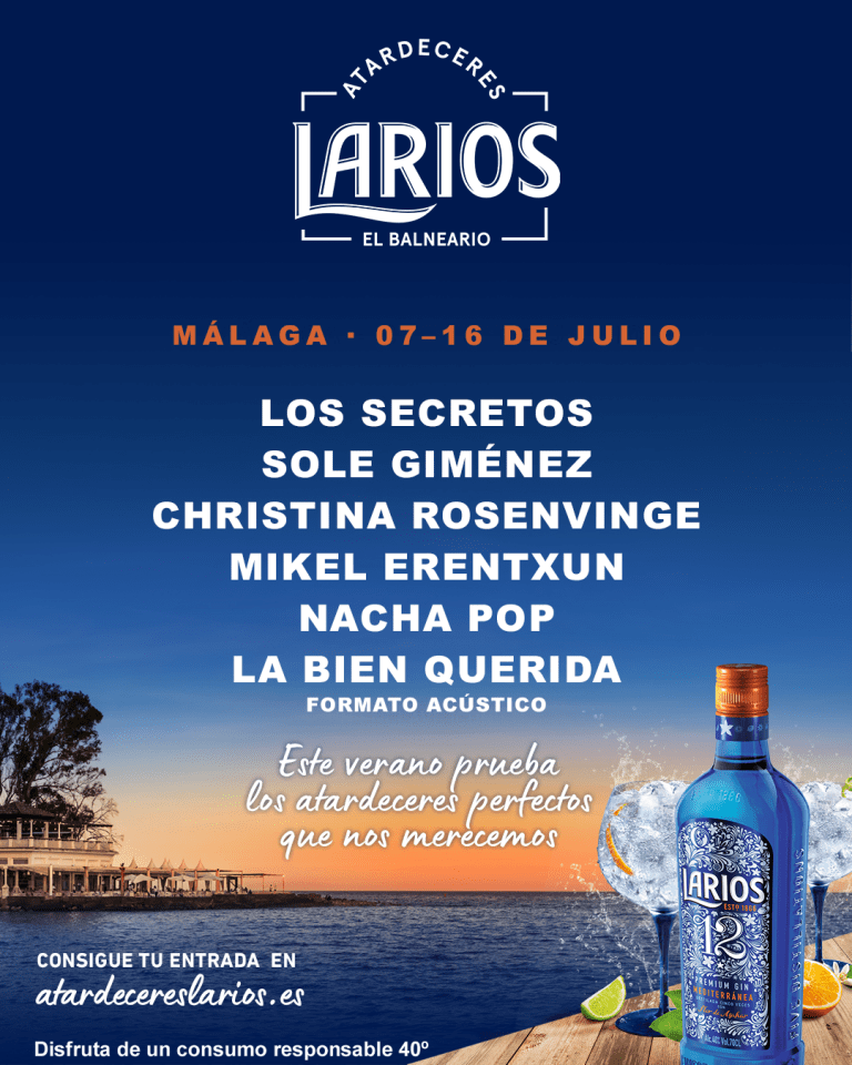 El Balneario: atardeceres Larios en el enclave más incónico de Málaga