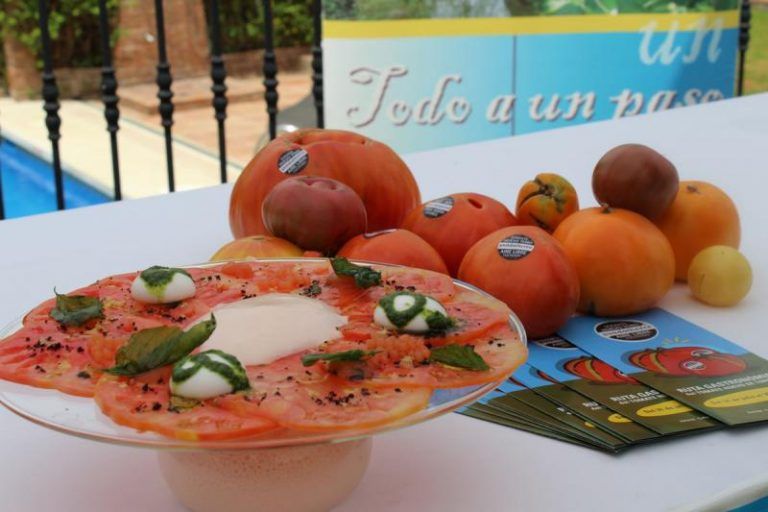 Presentación Ruta Gastronómica y Mercado Sabor a Málaga Tomate Huevo de Toro 2021