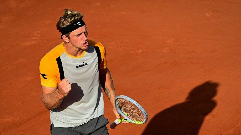 El malagueño Davidovich  es un soplo de aire fresco en el tenis español