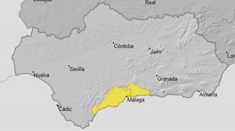 Aviso amarillo en  Málaga  por temperaturas de hasta 38 grados